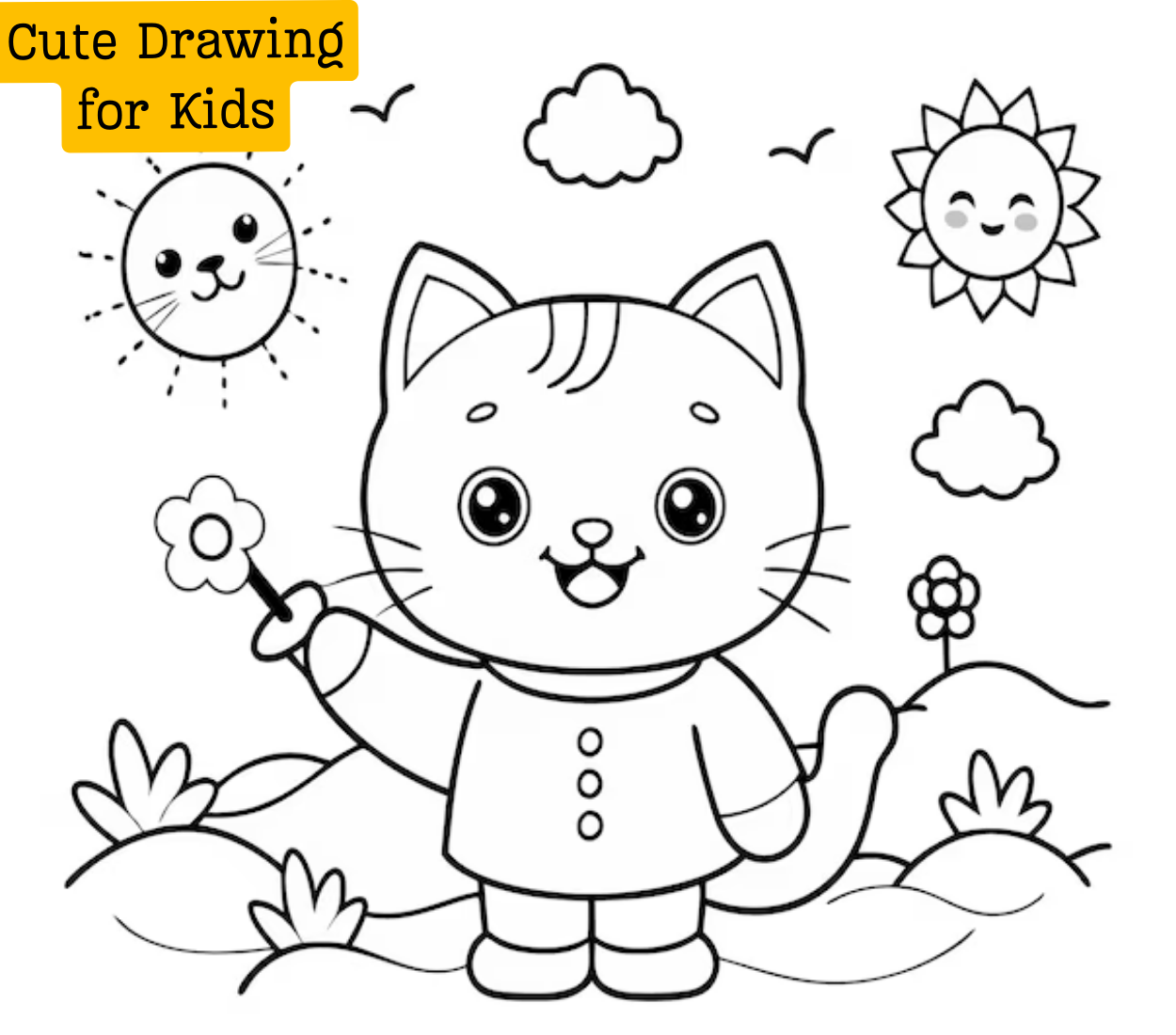 Cute Drawing for Kids