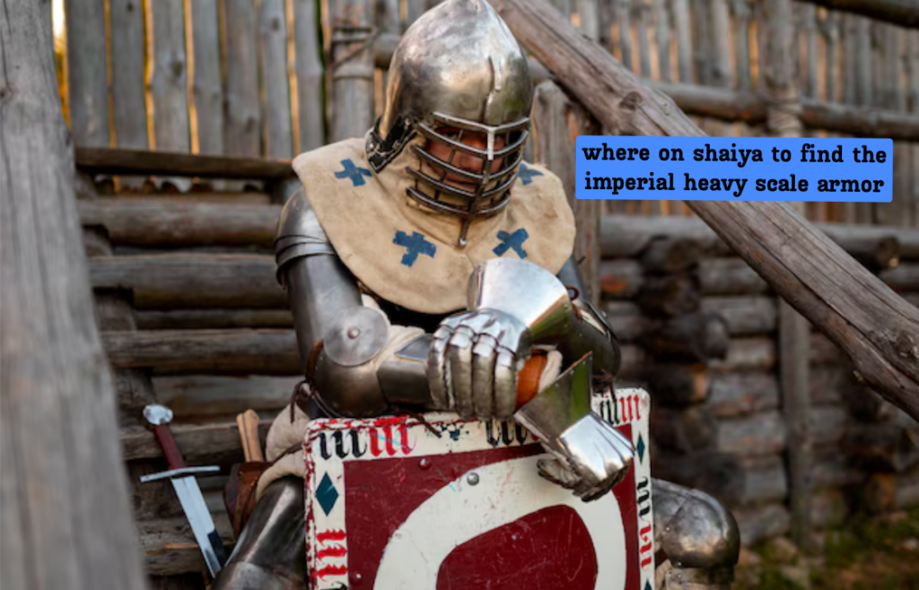 Where on Shaiya to Find the Imperial Heavy Scale Armor